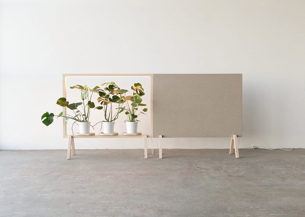 Marco Para Plantas Con Luz Led Biombo Separador De Espacio - Imagen 4