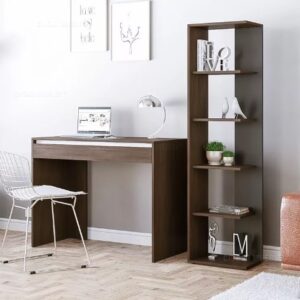 Escritorio + Estante Multiuso Librero Biblioteca