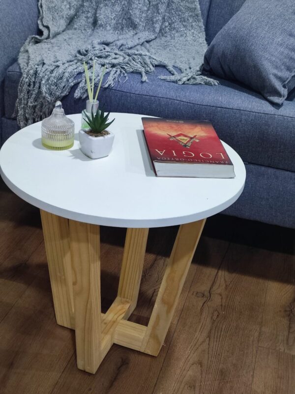 Mesa De Centro Auxiliar Nórdica - Imagen 6