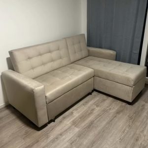 Sofa seccional Valdivia cama con Baúl